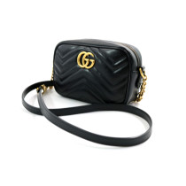Gucci Camera Bag Marmont Mini Pelle Nera