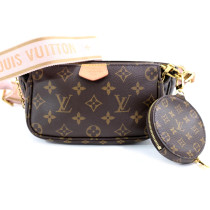 Louis Vuitton MultiPochette Accessoires Rose Clair Monogram