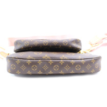 Louis Vuitton MultiPochette Accessoires Rose Clair Monogram