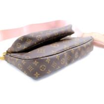 Louis Vuitton MultiPochette Accessoires Rose Clair Monogram