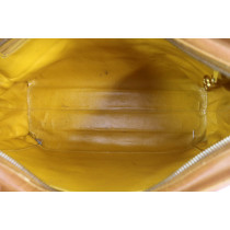 Chanel Petit Shoulder Bag Vintage Pelle Biscotto