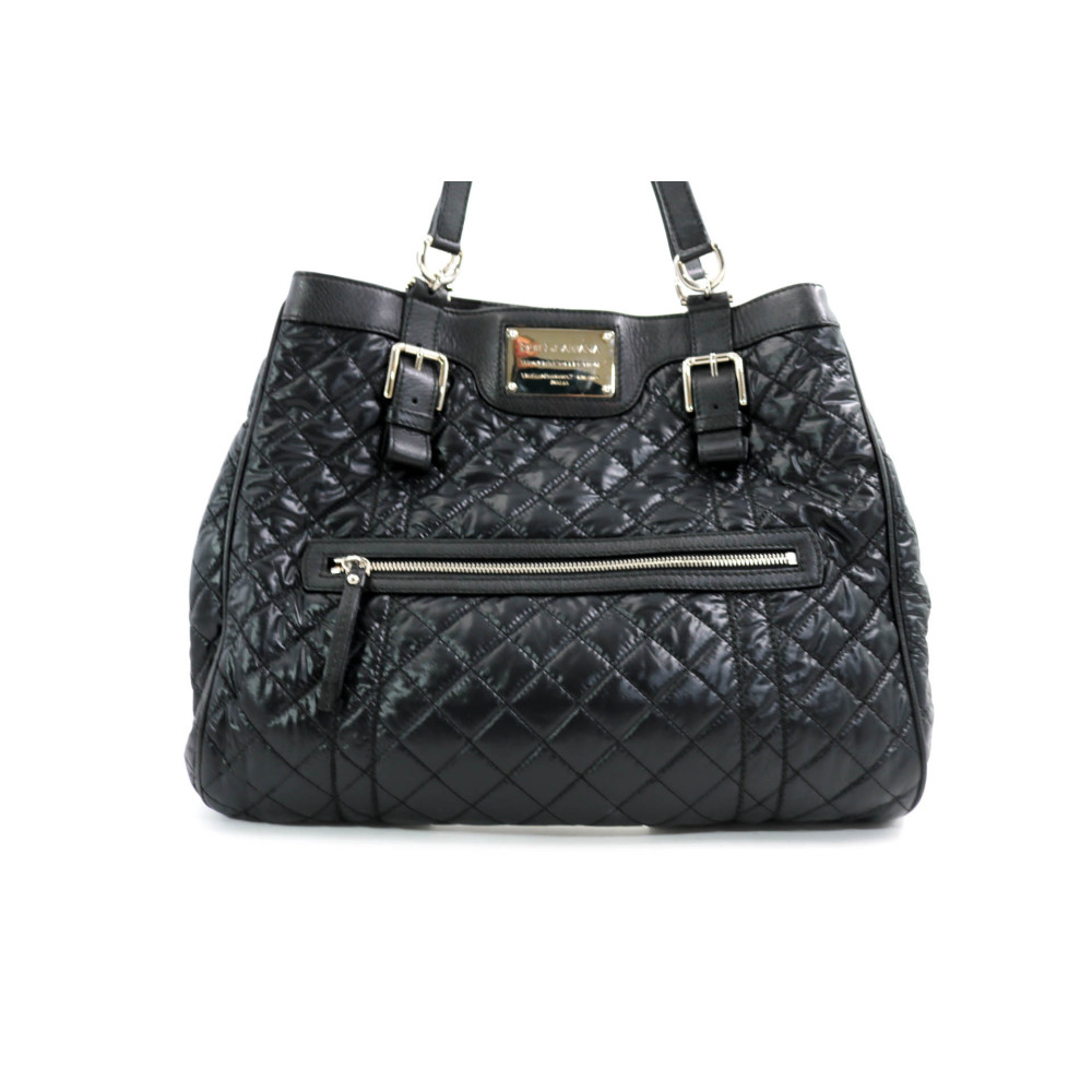 Dolce & Gabbana Shopping Nylon e Pelle Nera