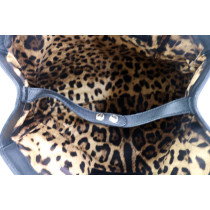 Dolce & Gabbana Shopping Nylon e Pelle Nera