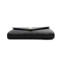 Saint Laurent Woc Cassandre Pelle Nera