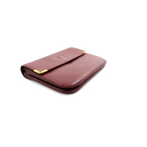 Cartier Pochette Pelle Bordeaux