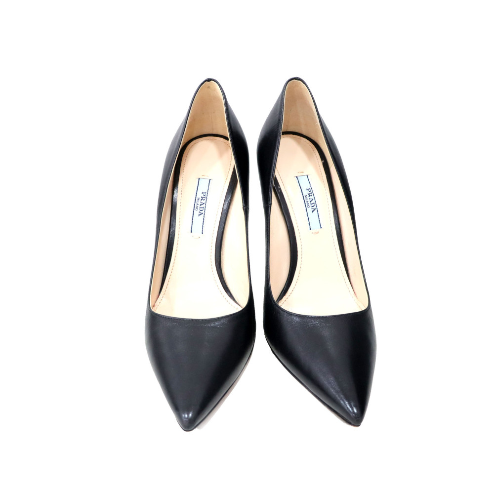 Prada Decollete Pelle Nera