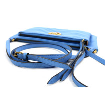 Gucci Tracollina Double Pelle Azzurra