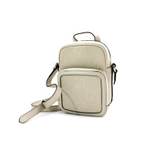 Gucci Tracolla da Uomo Pelle Bianca