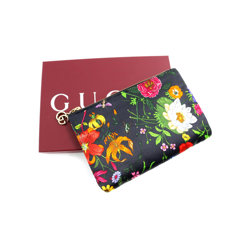 Gucci Busta in Seta Multicolore