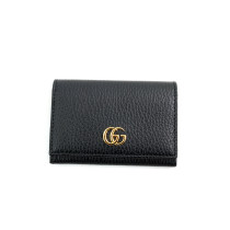 Gucci Portafoglio Marmont Pelle Nero e Viola