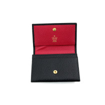 Gucci Portafoglio Marmont Pelle Nero e Viola