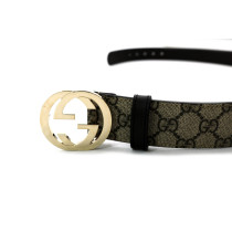 Gucci Cintura GG Beige