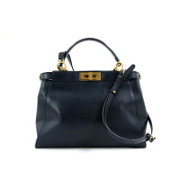 Fendi Peekaboo Pelle Blu