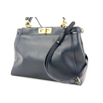Fendi Peekaboo Pelle Blu