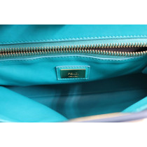 Fendi Peekaboo Pelle Blu