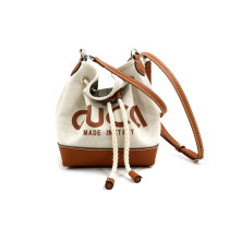 Gucci Secchiello Reversibile Panna e Marrone