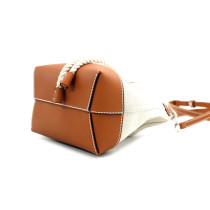 Gucci Secchiello Reversibile Panna e Marrone