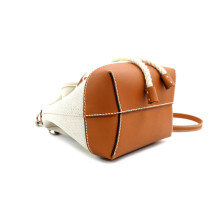 Gucci Secchiello Reversibile Panna e Marrone