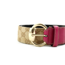 Gucci Cintura GG Beige
