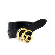 Gucci Cintura Marmont Pelle Nera