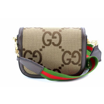Gucci Horsebit 1955 GG Jumbo Beige