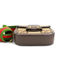 Gucci Horsebit 1955 GG Jumbo Beige