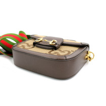 Gucci Horsebit 1955 GG Jumbo Beige