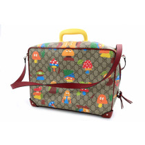 Gucci Tote Bag Woodland GG Supreme Beige