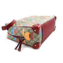 Gucci Tote Bag Woodland GG Supreme Beige