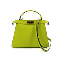 Fendi Peekaboo Pelle Verde Lime