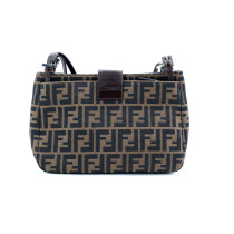 Fendi Shopping Tela Marrone