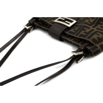 Fendi Shopping Tela Marrone