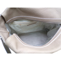 Hogan Shopping Bag Pelle Beige