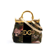 Dolce & Gabbana Sicily Limited in Pelle Rivestita in Tessuto