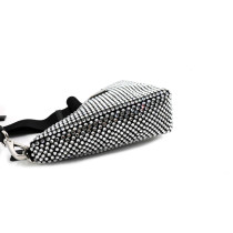 Prada Crystal Triangle Tela e Cristalli