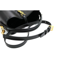 Saint Laurent Le 37 Small Pelle Lucida Nera