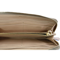 Miu Miu Portafoglio Pelle Beige