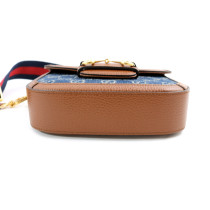 Gucci Horsebit 1955 Denim Blu