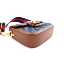 Gucci Horsebit 1955 Denim Blu