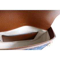 Gucci Horsebit 1955 Denim Blu