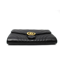 Gucci Marmont Pochette Pelle Nera