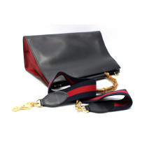 Gucci Bamboo Shopping Pelle Nera e Rossa