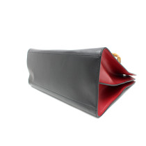 Gucci Bamboo Shopping Pelle Nera e Rossa