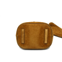 Gucci Suede Bucket Bag Leder