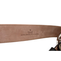 Gucci Cintura GG Beige