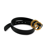 Gucci Cintura Marmont Pelle Nera