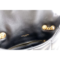 Saint Laurent Puffer Small Pelle Nera