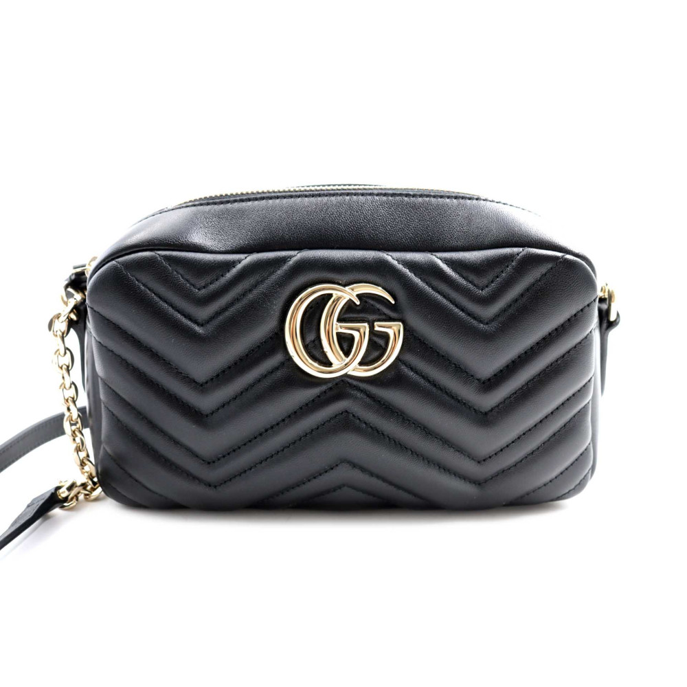 Gucci Camera Bag Cuir Noir