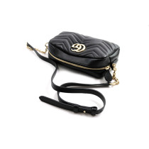 Gucci Camera Bag Black Leather