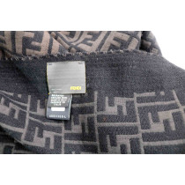 Fendi Sciarpa Lana e Rayon Nera